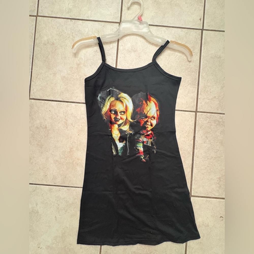 Women’s chucky and Tiffany goth dress